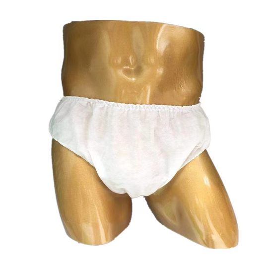 Disposable non-woven paper underwear beauty salon sweat steaming foreign trade export black plus size disposable paper underwear