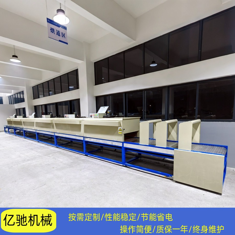 高温隧道炉烘干流水线高温烤箱五金钣金隧道式烘箱烘道工业烘烤线