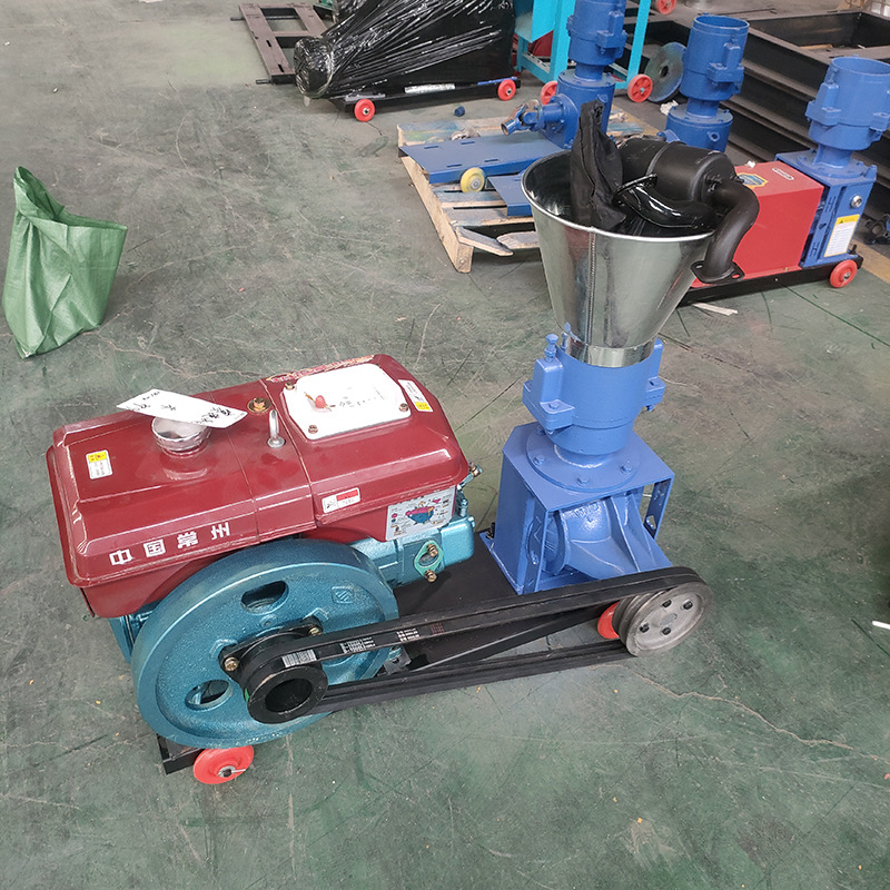 柴油机款饲料颗粒机