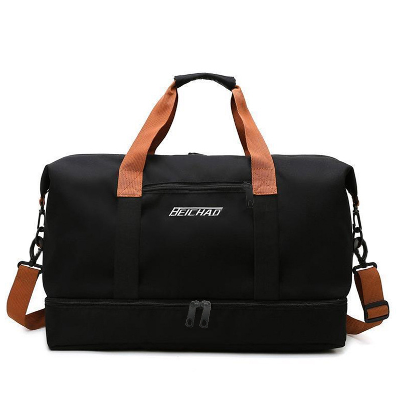 Bolso de Viaje de Gran Capacidad de Tela Oxford y Nylon Impermeable y Resistente al Desgaste para Viajes Cortos