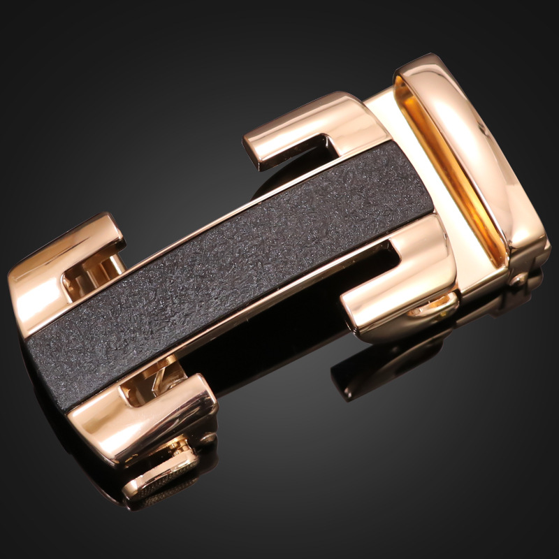 2023 tendencia de la moda nueva hebilla de cinturón de aleación de los hombres hebilla automática 3,5 CM pantalones tomar la delantera nueva