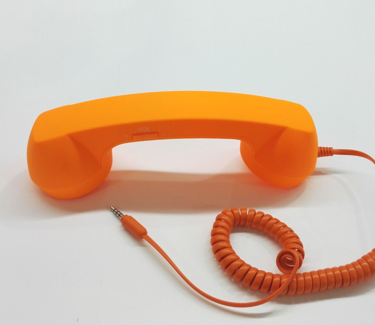 Inventario en línea popularidad de la niña corazón retró teléfono móvil auricular estudiante extraño ajuste de volumen micrófono auricular creativo teléfono image 26