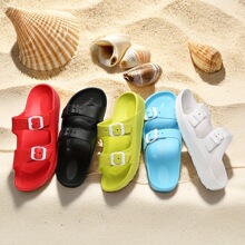 M 46153 EVA Buckle Soft Slippers ���������Ь �羳ŷ��