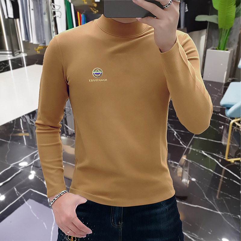 카키 [하이 칼라] 핫 드릴링 편지