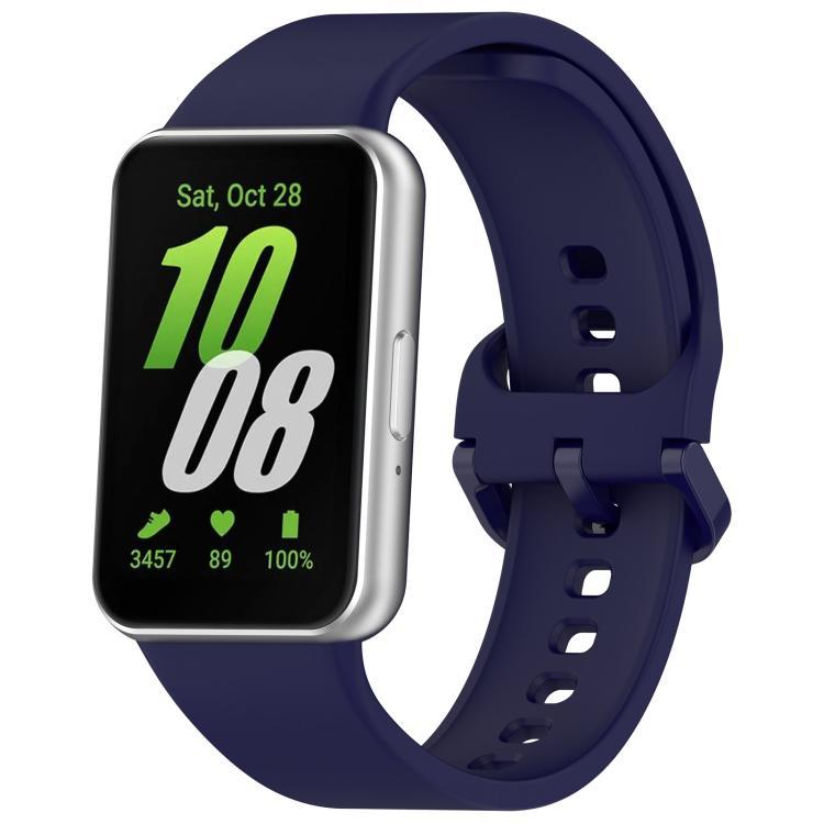 xDfind pulsera de silicona de hebilla de color sólido para Samsung Galaxy Fit3 SM-R390