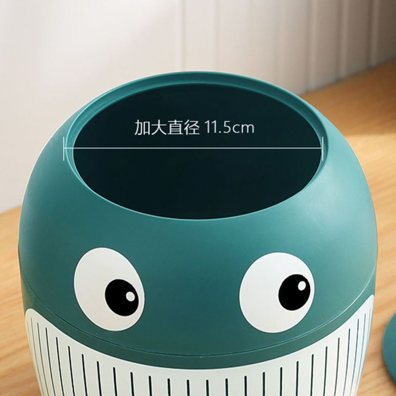 クジラのデスクトップのゴミ箱は贅沢な風が可愛いミニオフィステーブルのお茶の収納桶の小さいテーブルです。|undefined