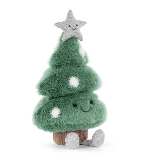 Fun snow dot christmas tree