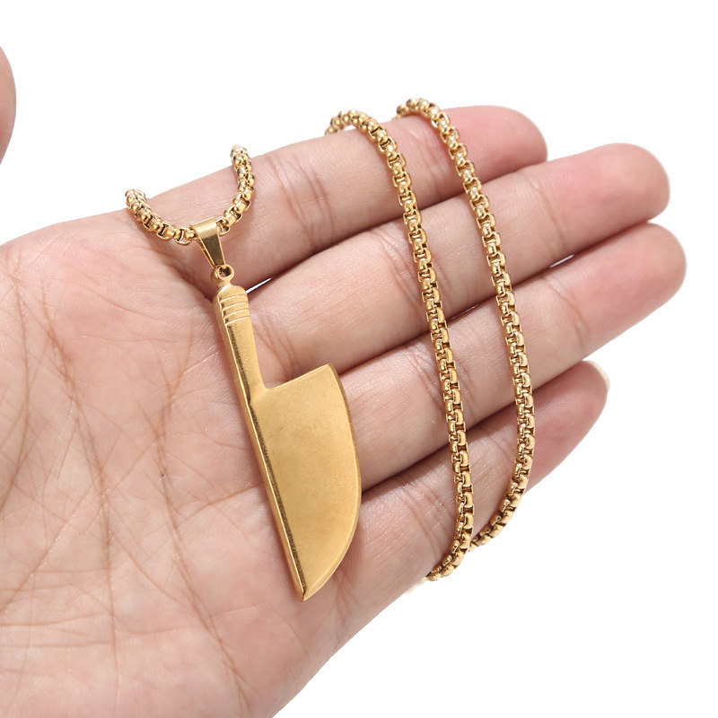 Wholesale Jewelry Retro Scissors Spoon Kitchen Knife 304 Stainless Steel Plating display picture 4