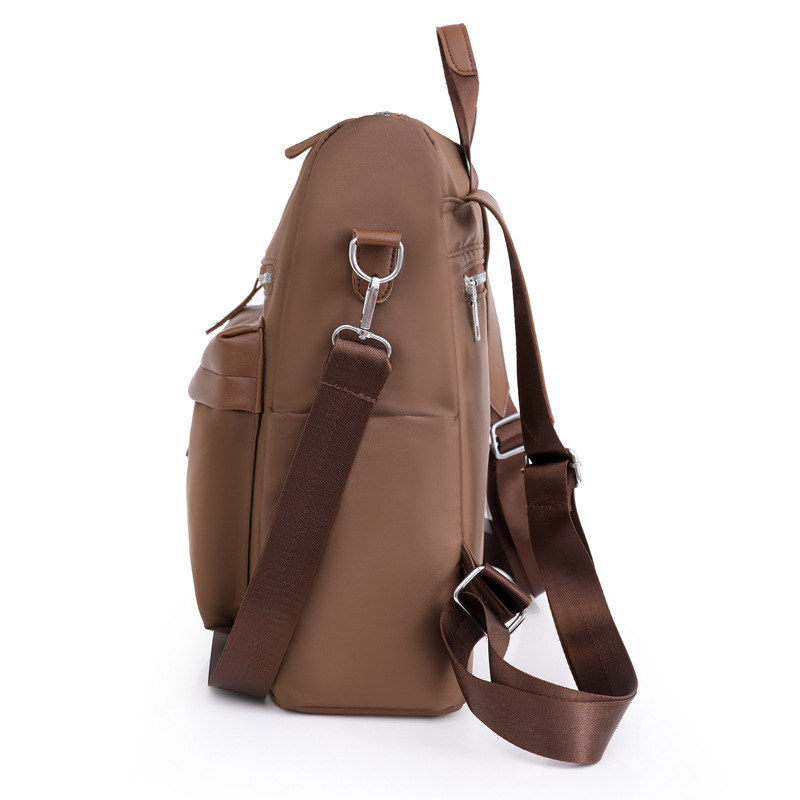 2023 nuevo estilo coreano casual mujer mochila de nailon moda versátil multifuncional de doble uso mochila escolar