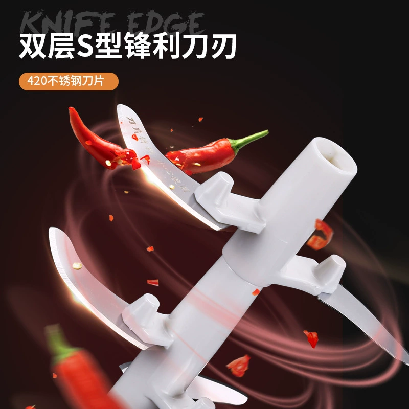 Ручной чесноч cutter, портативный ручной толчковый нож, 250/500/900 мл, компактный кухонный инструмент