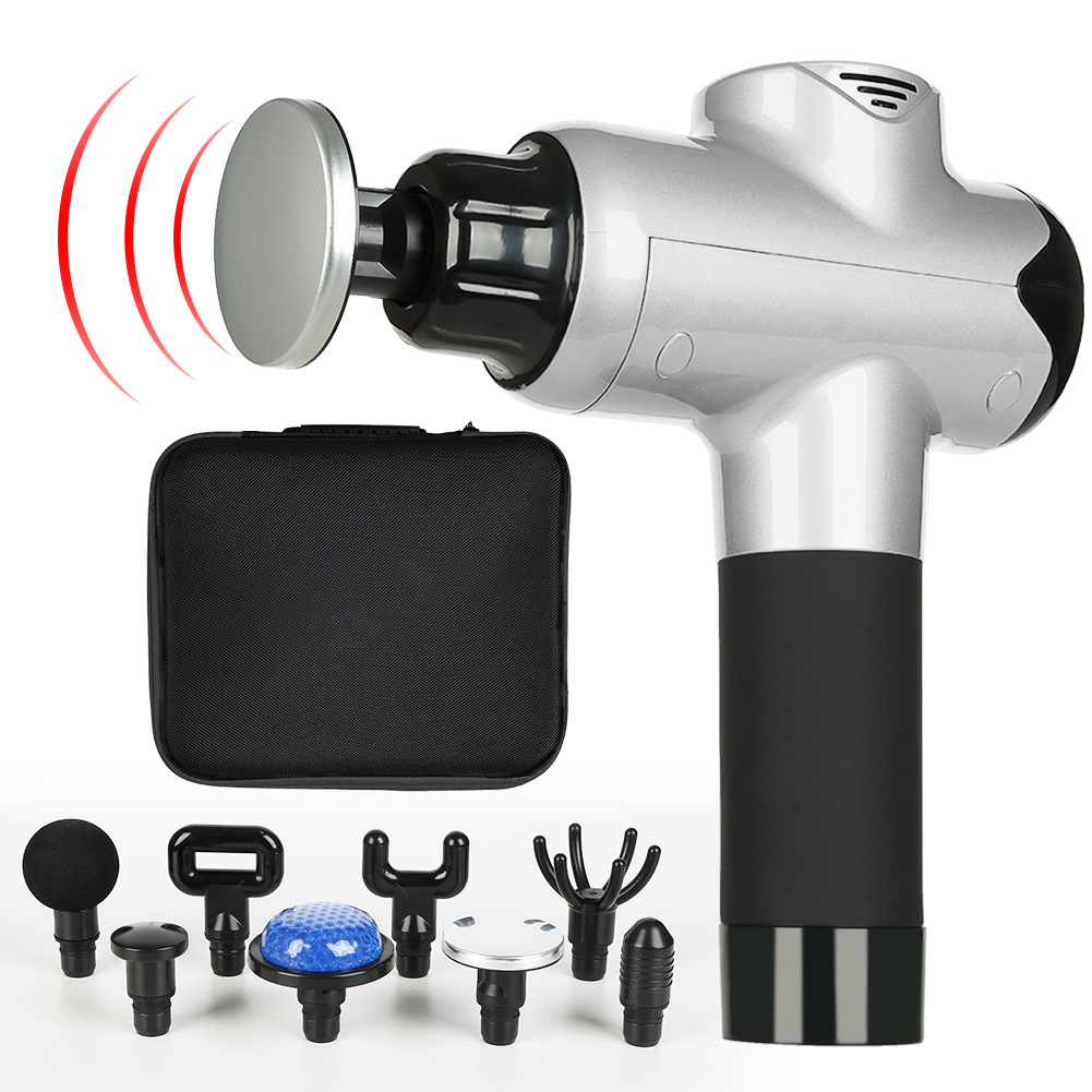 筋膜枪加热按摩头可调节式温控肌肉按摩器深圳源头工厂