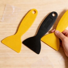 塑料刮刀汽车贴膜工具 小黄铲子 手账专用拼豆专用套装手机刮板