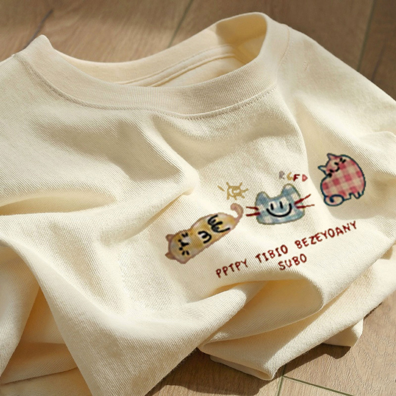 Spring Pure Cotton Long-Sleeved T-Shirt Women's Inner Layering Shirt Autumn and Winter 2025 New Popular European Goods Fleece-Lined Tops