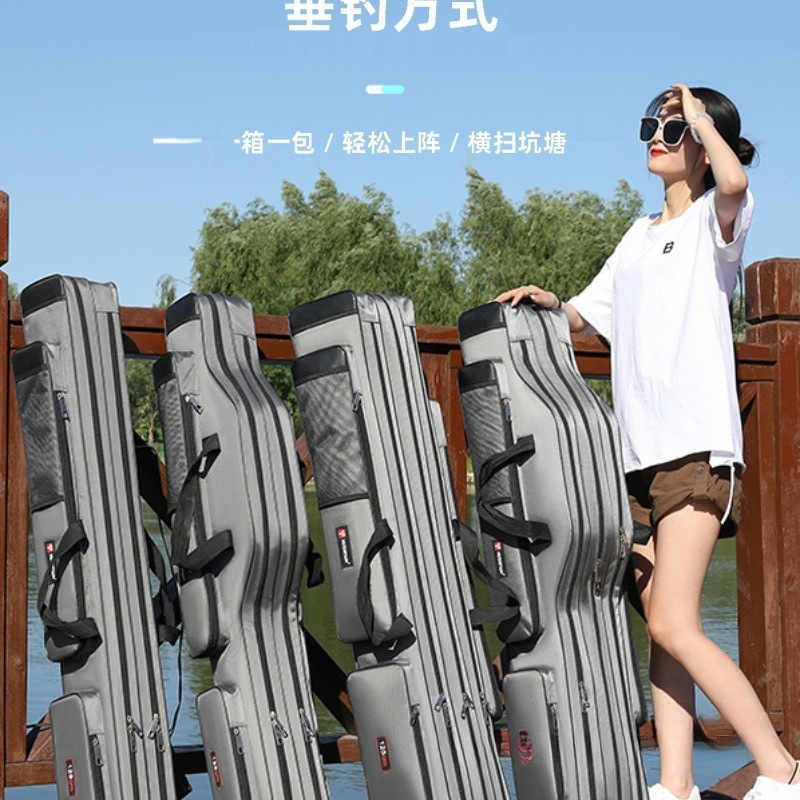 鱼竿包防水海杆钓鱼包大容量大肚杆包多功能垂钓收纳渔具包邮批发|undefined