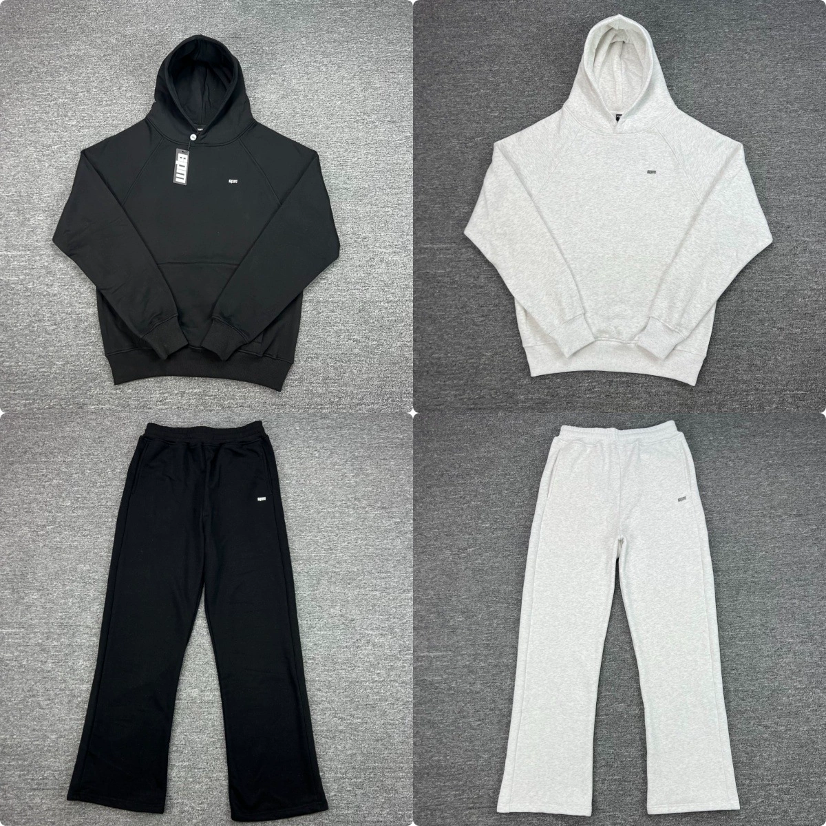 6PM LOGO вышитые буквы хип-хопа бархат с капюшоном свитер длинные брюки мужской прилив спортивный костюм пальто прилив