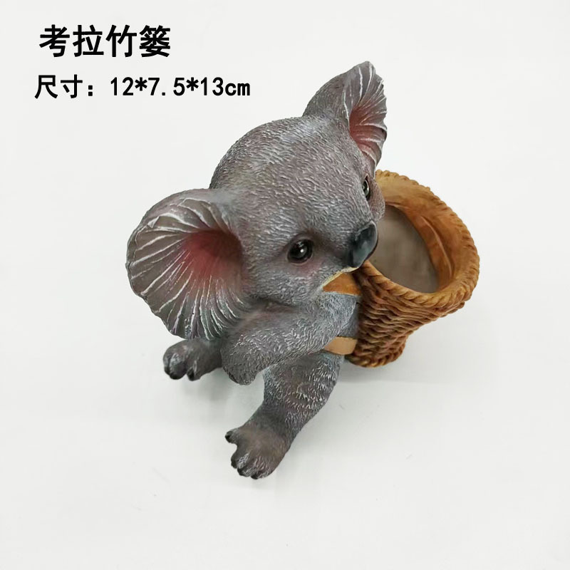 Бамбуковая корзина коалы