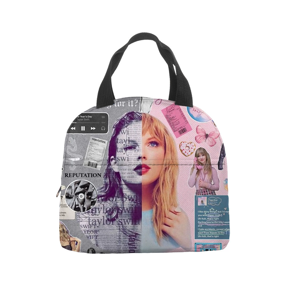 Taylor Swift Taylorus Typhus Aurbus Lunch Bag Большой объем коробка для перекуса детский ланч-бокс