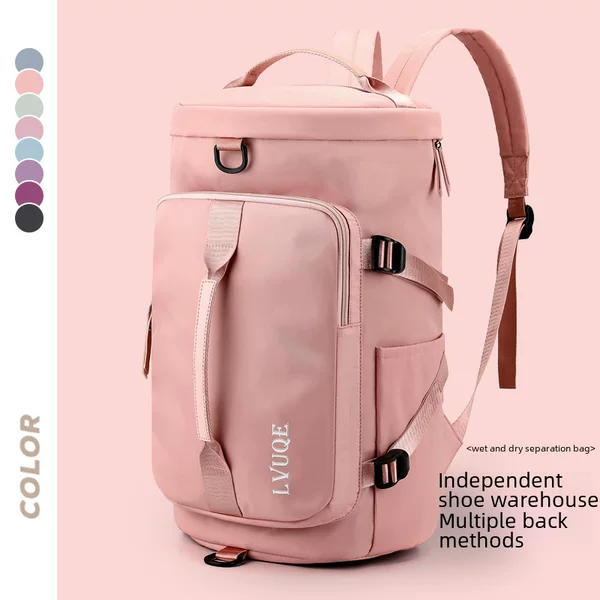 Travel Bag Wholesale Cross-Border Waterproof Sports Swimming Bag Short-Distance Travel Yoga Fitness Backpack Cross-Body Bag
