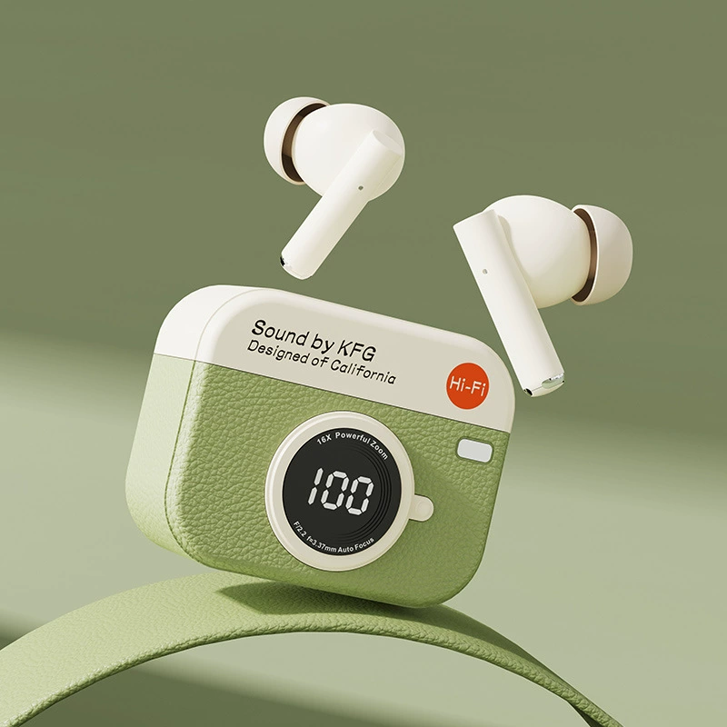 TWS Bluetooth Headset F9-5C (Private Model) — Wireless Earbuds, Multi-color Options, Compact Case