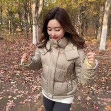 luluͬ��Wunder Puff Jacket�ĸ���ñ���޷���ܽ�̿�Ѽ�޳�������