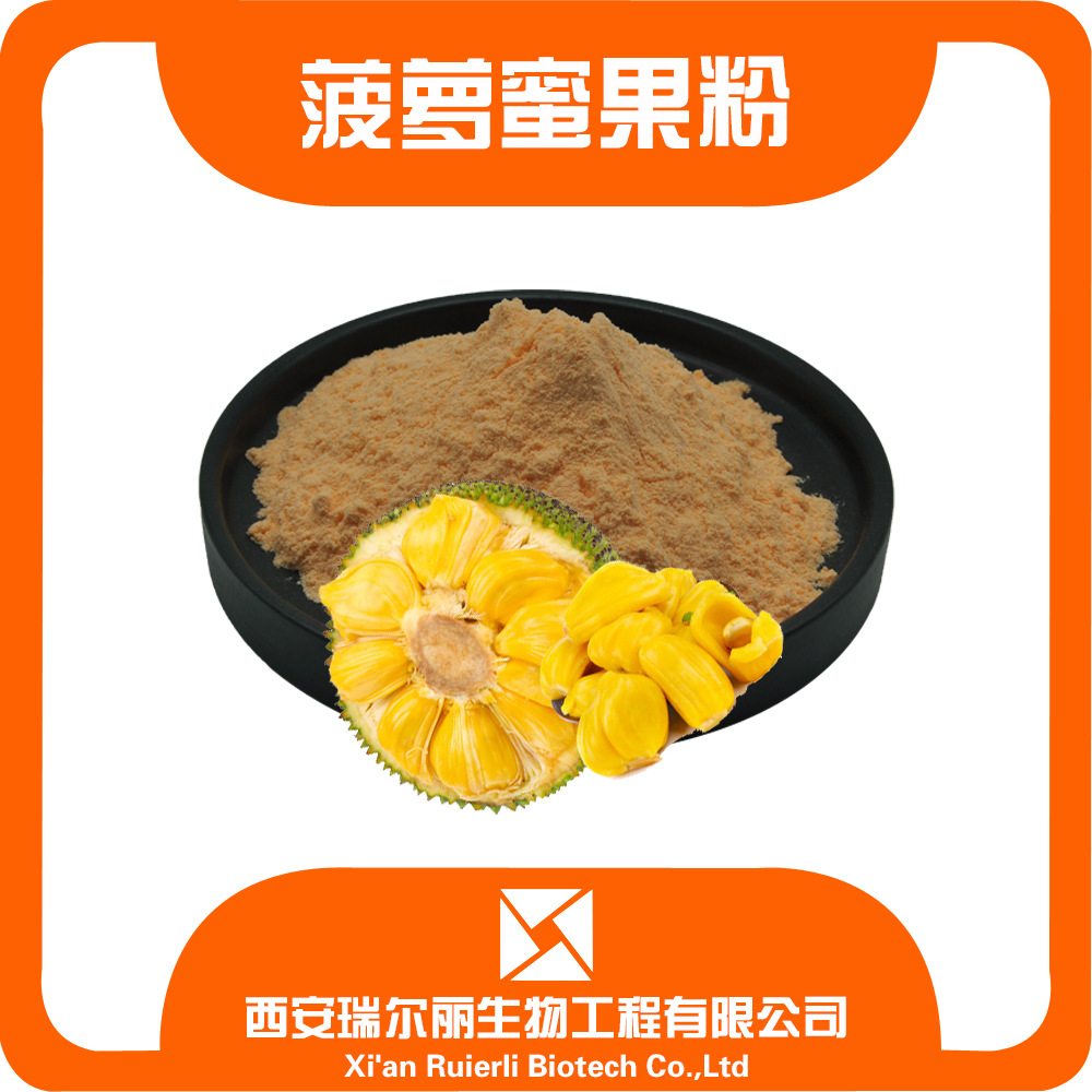 菠萝蜜果粉 菠萝蜜果汁粉 瑞尔丽生物量大从优菠萝蜜喷雾干燥果粉