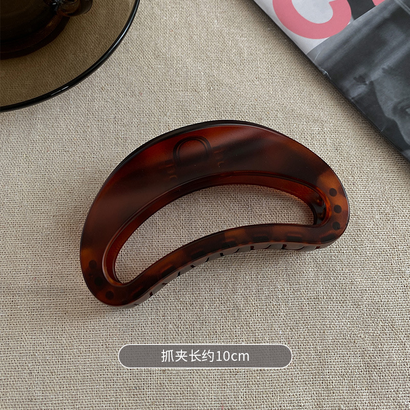 フランス式の酢酸高級感のサメの魚は女性の春夏の復古の気質の後頭部を挟みます。