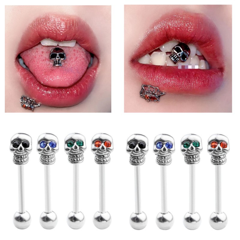 tongue piercing stainless steel