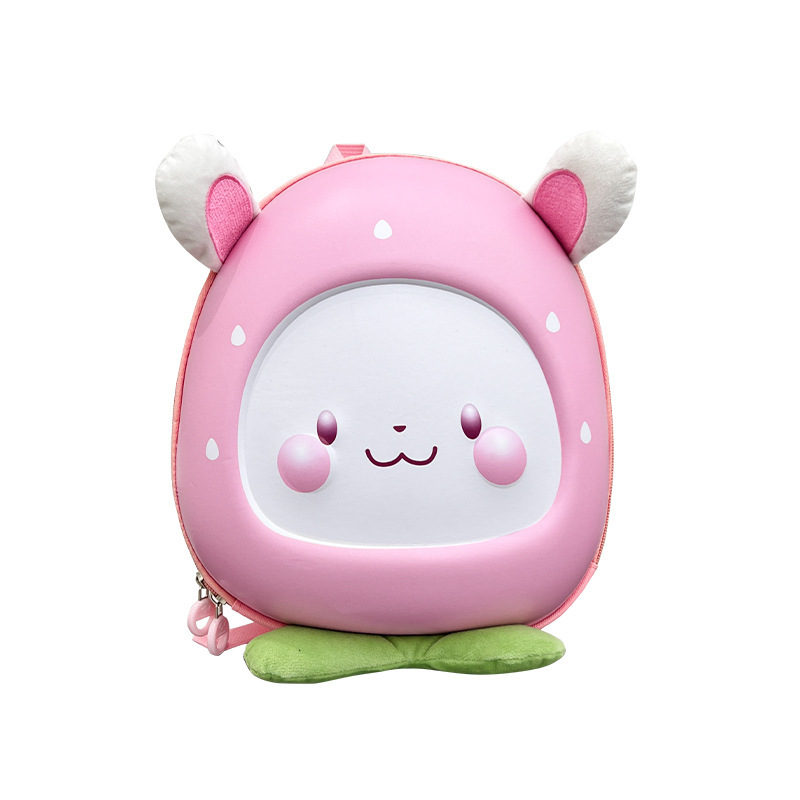 Nuevo lindo pequeño conejo mochila mochila infantil bebé dibujos animados modelado clase pequeña mochila casual para niños y niñas