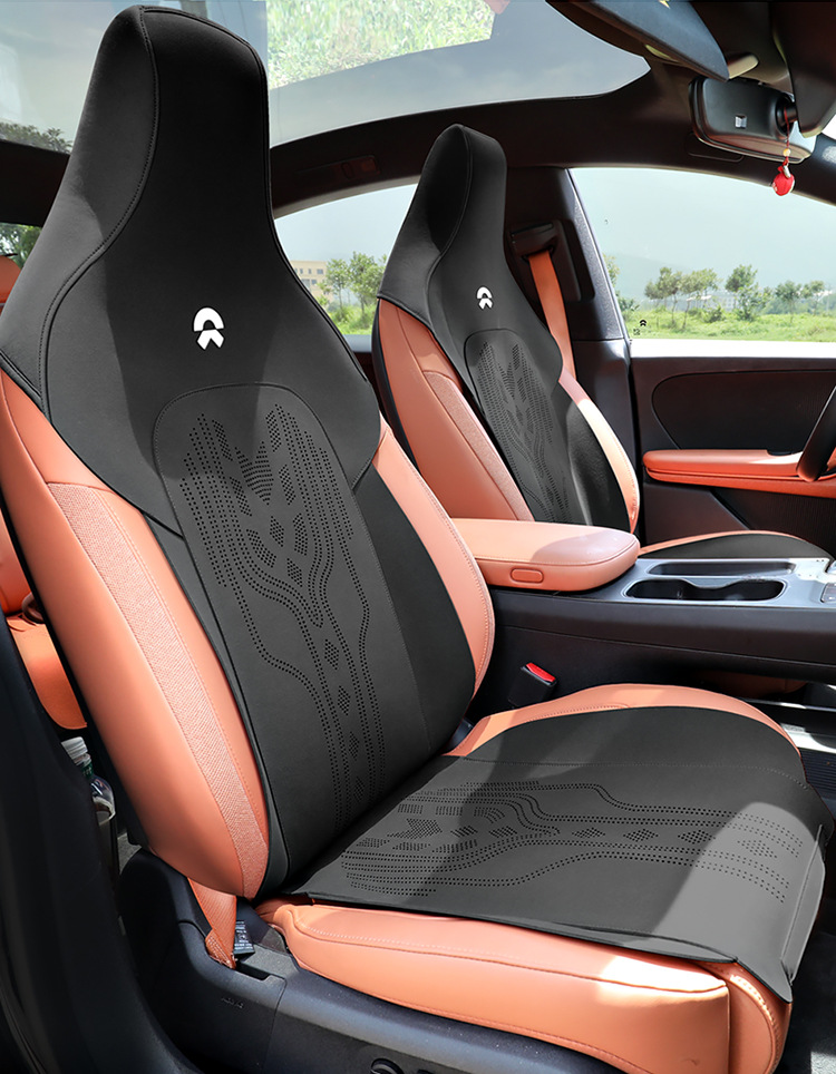 Weilai et5 special car seat cushion four seasons universal saddle cushion suede half bag ventilated ET5T seat cover cushion