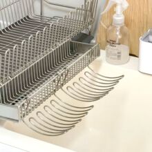 不锈钢沥水网篮扩容挂架家用清洗小物件厨房收纳置物架水槽沥水架