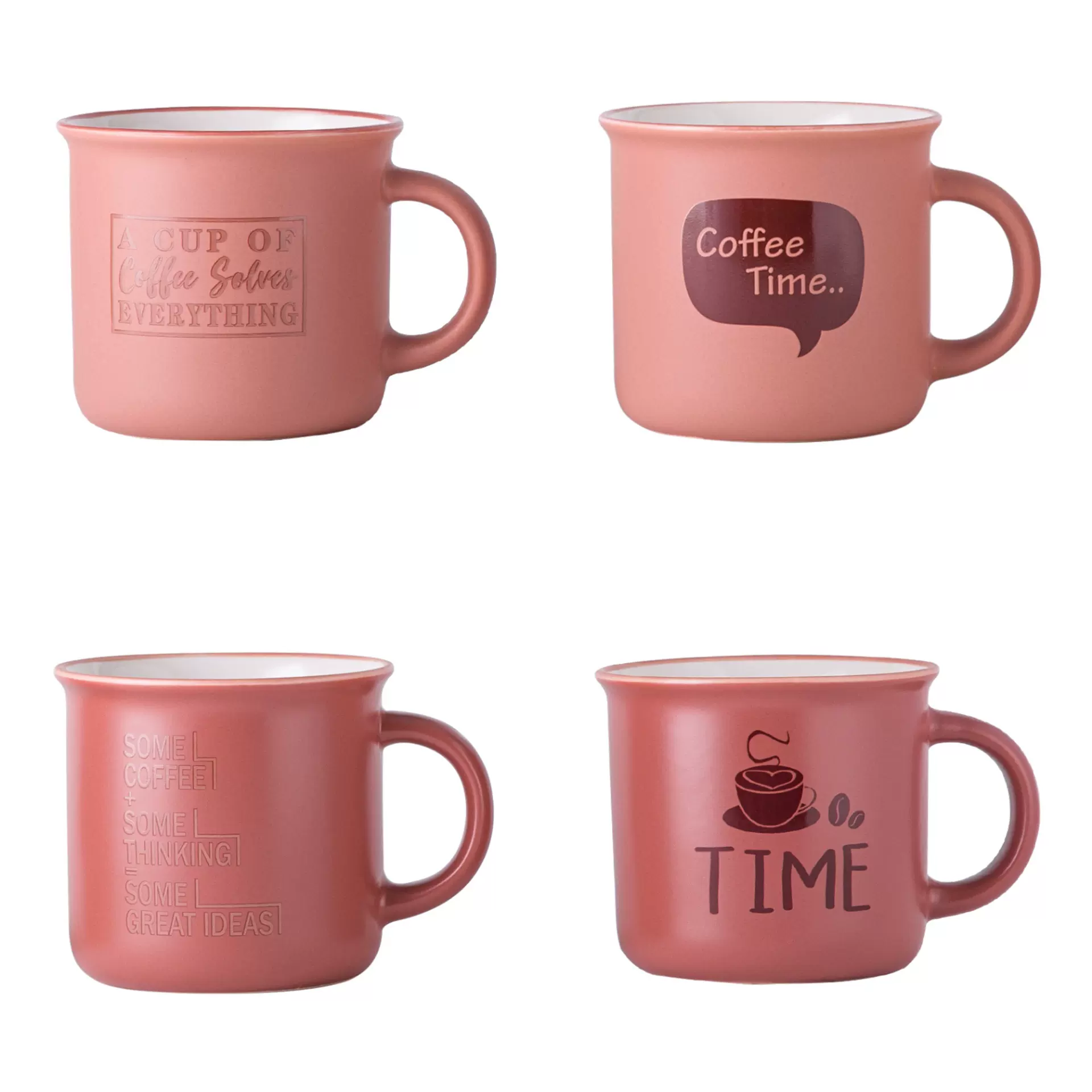 亚马逊现货陶瓷杯色釉贴花系列