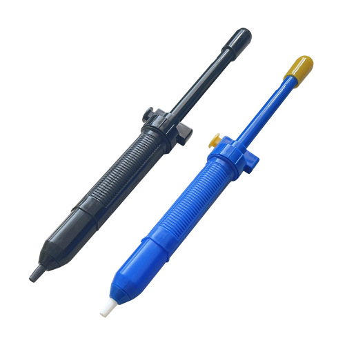 Creative Special 107 108 Manual Solder Sucker Solder Pump Large Long Handle Desoldering Iron Blue Black Solder Sucker