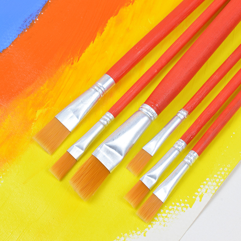 801 varilla roja varilla azul traje de nylon agua tiza aceite cepillo pintura infantil agua en polvo acuarela pluma graffiti pluma