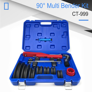 Combined Pipe Bender CT-999 (new plastic box) 6-22mm manual bending copper tube labor-saving nylon plate with CT-274
