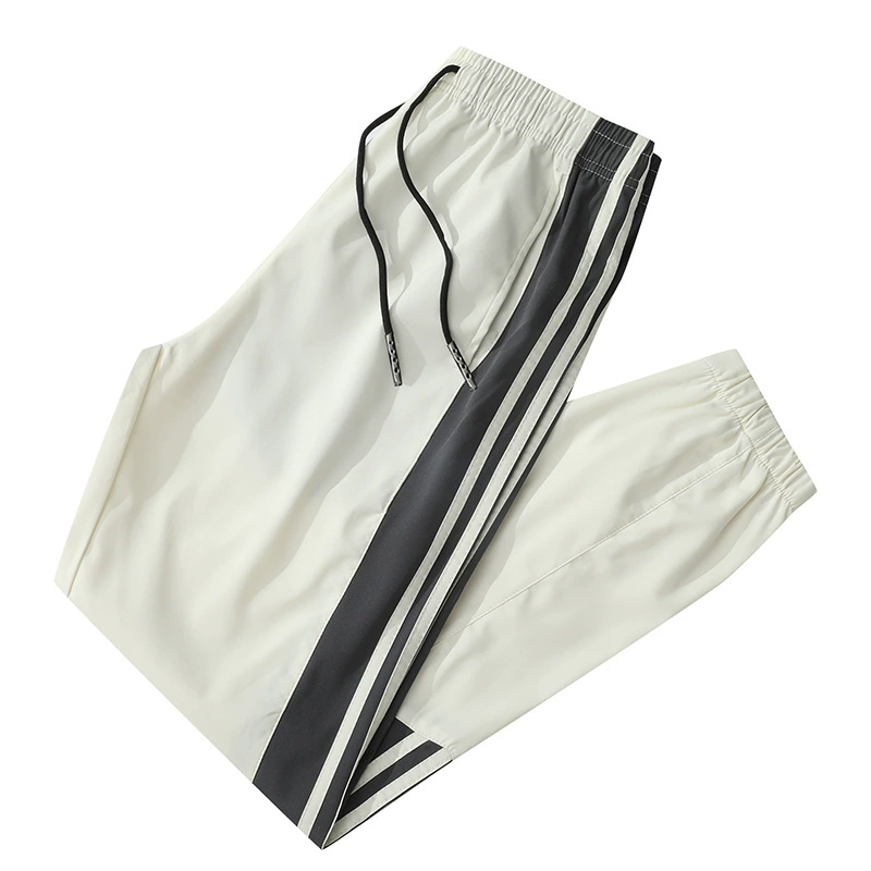 Unisex Tracksuit Set — Jacket and Trousers, Spring–Autumn, Stripe Detail, Sizes M–4XL