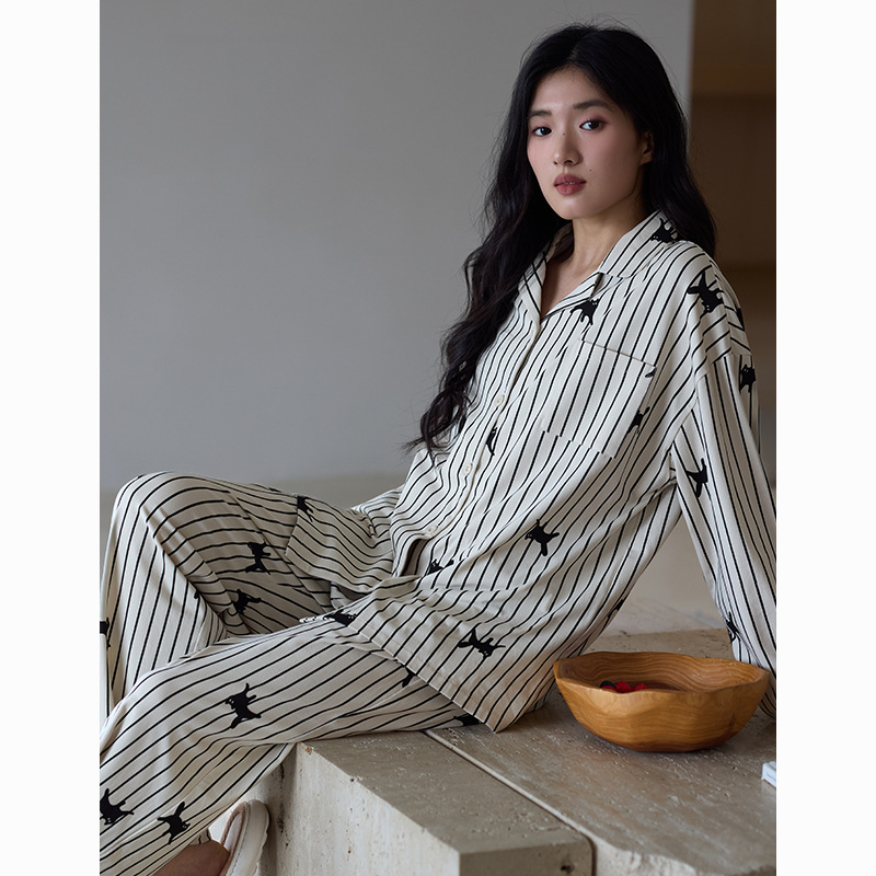 S6412-striped black cat