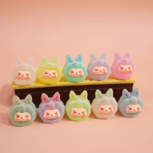 Светящиеся флокированные фигурки DIY-аксессуары