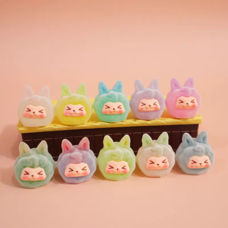 Светящиеся флокированные фигурки DIY-аксессуары