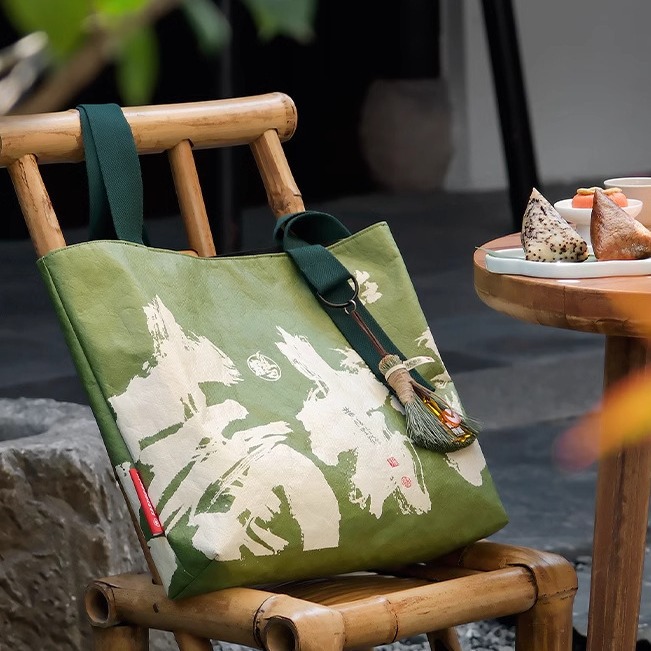 杜邦纸包节日礼袋通勤手提袋单肩杜邦包大容量杜邦纸袋定制印logo