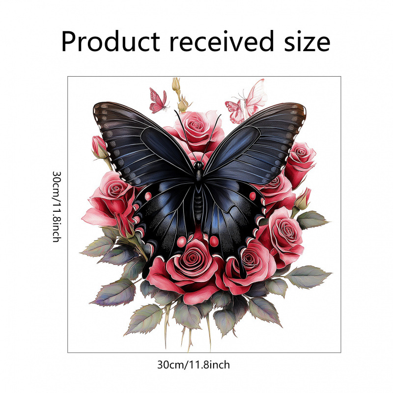 Decorative 3d Butterfly And Flower Wall Stickers For Kitchen Tiles_voghion.com