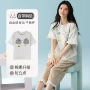 圆领夏季外穿短袖家居服