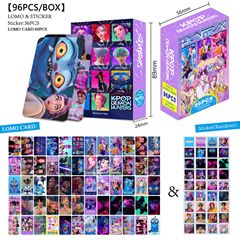 跨境热销96张新款现货KPOP-猎魔女团加沙男团sajaboys周边LOMO卡