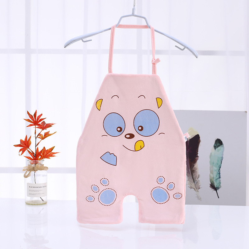 婴儿护肚围秋冬加厚保暖男女宝宝防踢系带夹棉新生儿棉肚兜