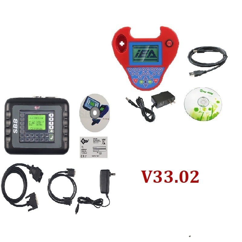 V33.02 silca SBB + Mini Zedbull Key Programmer