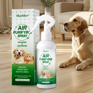 Cross-Border Pet Deodorant Air Deodorant Spray No-Wash Deodorant Dog Cat Rabbit Urine Odor Air Freshener