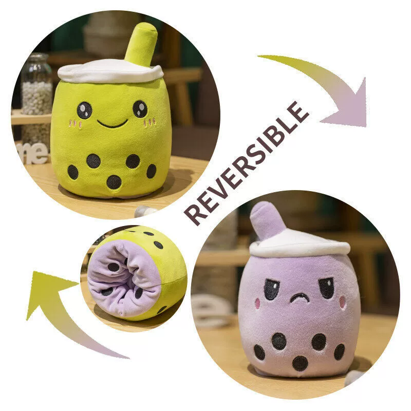 (Cross-border trading), double-sided pillow, plush multicoloured doll, tea cup