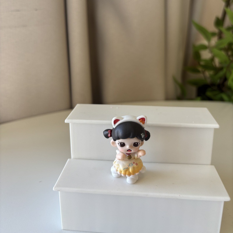 烘焙妹妹系列萌粒改娃手办二创摆件盲盒玩具潮玩diy手工挂件配饰|undefined