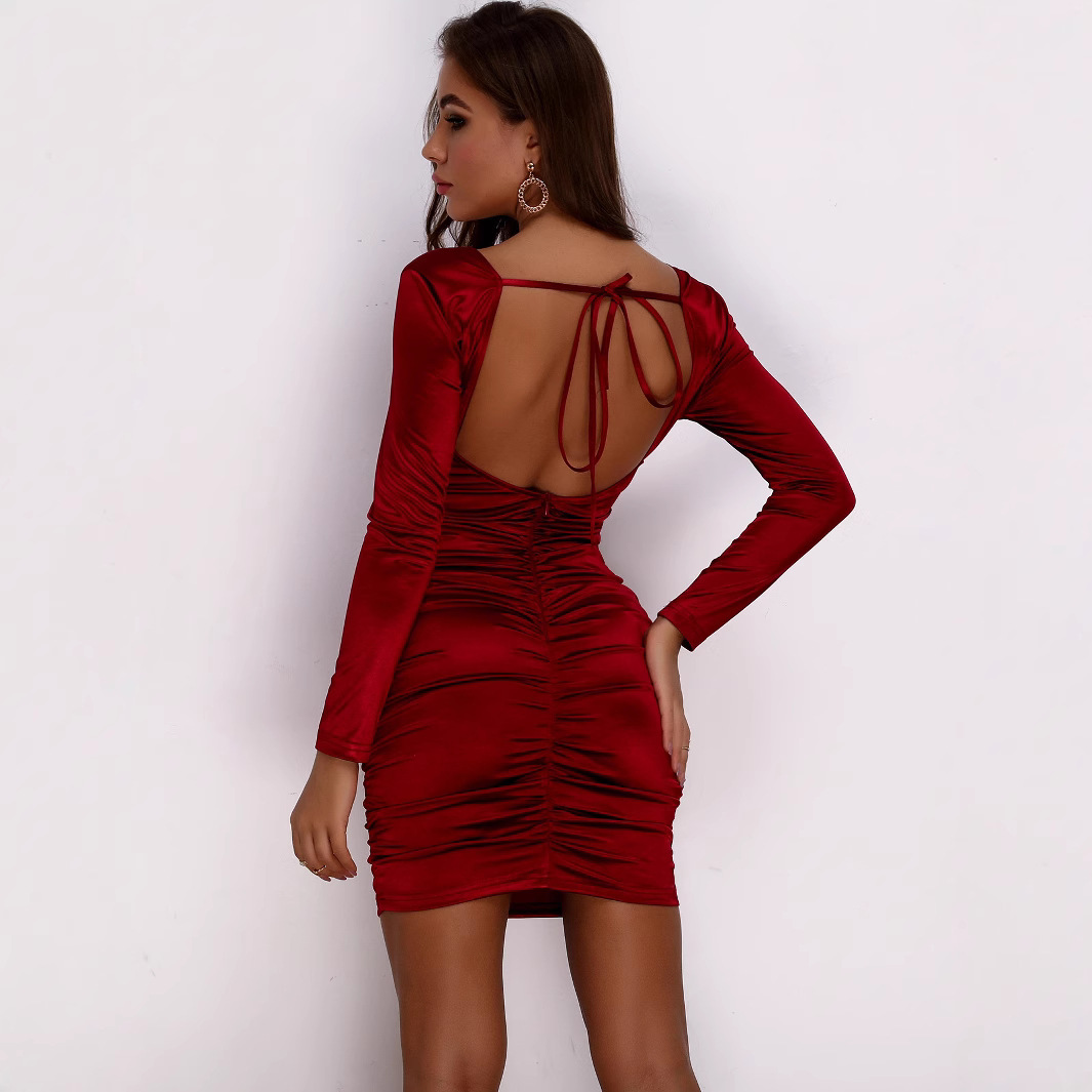 2025 comercio exterior Europa y América primavera y verano nuevo estilo transfronterizo Amazon AliExpress moda delgado vestido elegante para mujer