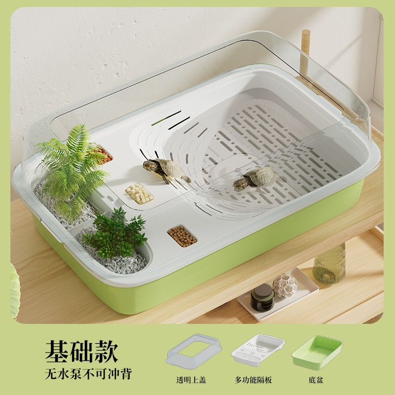 Acuario ecológico paisajístico doméstico de tamaño mediano y pequeño, balcón, sala de estar, tanque de crianza de arroz, granel, venta al por mayor.