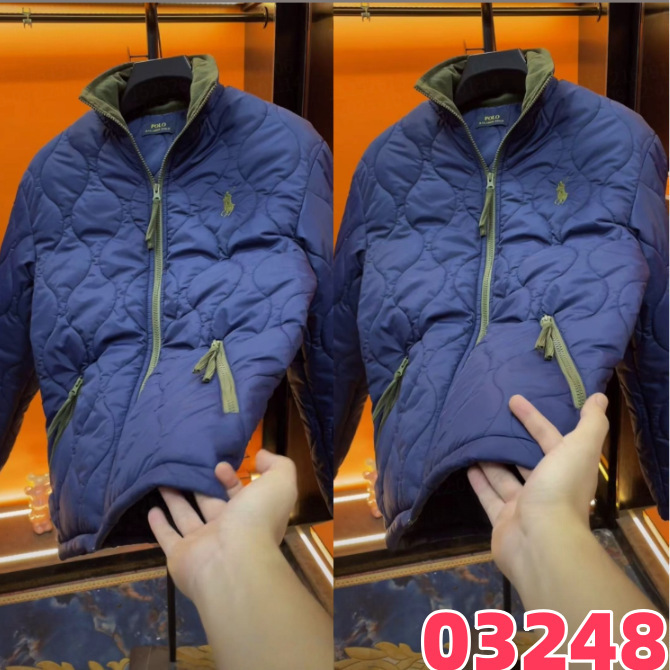 2025 New Men's Quilted Cotton Jacket, Light Luxury Trendy Slim-Fit Warm Coat, Fashionable Versatile Jacket